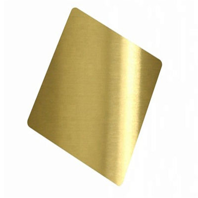 304 316l Ss 430 Gold Color Stainless Steel Sheet Gold Mirror Stainless Steel Sheets