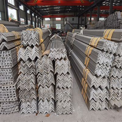 Hot Rolled SS304 201 Stainless Steel Angles 50x50mm L Section Equal Angel