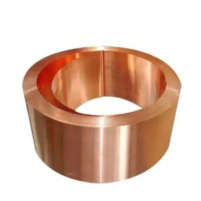 C17300 Qbe2Pb C1730 Beryllium Copper Coil 1/4H 1/2H Copper Sheet Metal Strips For Switches