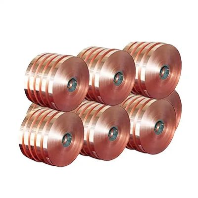 C17300 Qbe2Pb C1730 Beryllium Copper Coil 1/4H 1/2H Copper Sheet Metal Strips For Switches