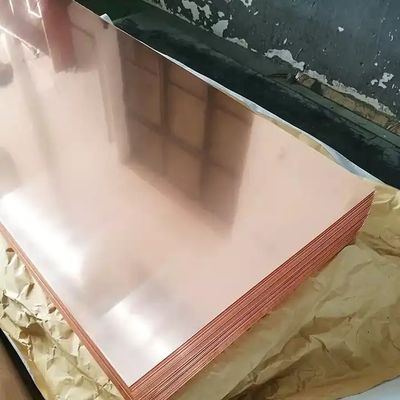 Pure 99.9% C10200 C10300 Brass Metal Plate T1 T3 Brass Red Copper Sheets