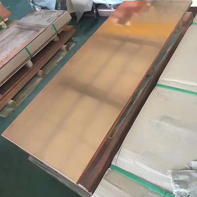 Pure 99.9% C10200 C10300 Brass Metal Plate T1 T3 Brass Red Copper Sheets