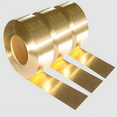 ASTM Alloy Brass Copper Coil Strip C21000 C22000 C23000 C24000  0.3mm