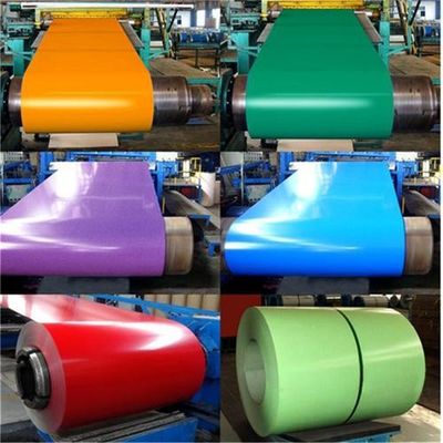 1500mm Galvanized PPGI / PPGL Steel Coil RAL Color Cold Rolled Prepainted Q195