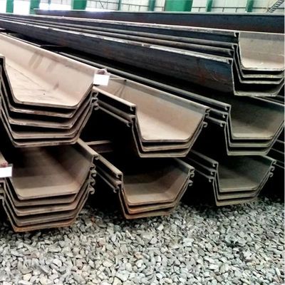 Hot Rolled Pile Beam U Shaped Steel Concrete Sheet Pile S275 S355 S390 S430 SY295 SY390